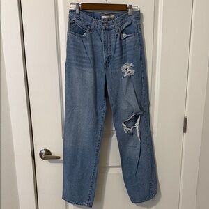 Levi's Blue Straight Leg Jeans
